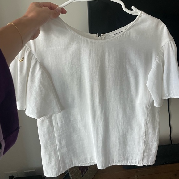 White silk blouse - Picture 2 of 2